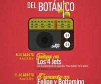 Música en la Terraza del Botánico con Felipe y Bottamino.