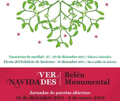 Navidades de Puertas Abiertas y visita al Belén Monumental en el Botánico